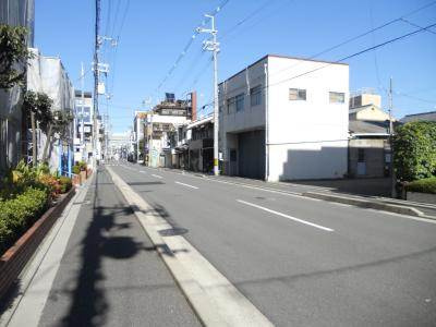 スカイノブレ京都四条大宮の周辺|前面道路
