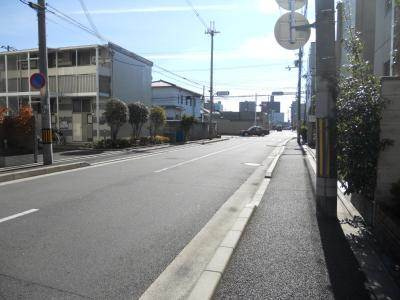 スカイノブレ京都四条大宮の地図|前面道路