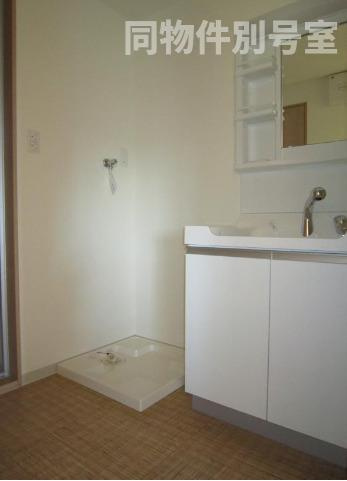 サンMIRAI近藤の洗面所