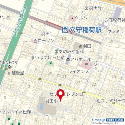 【地図】 | ＡＺＥＳＴ－ＲＥＮＴ羽田Ⅹ