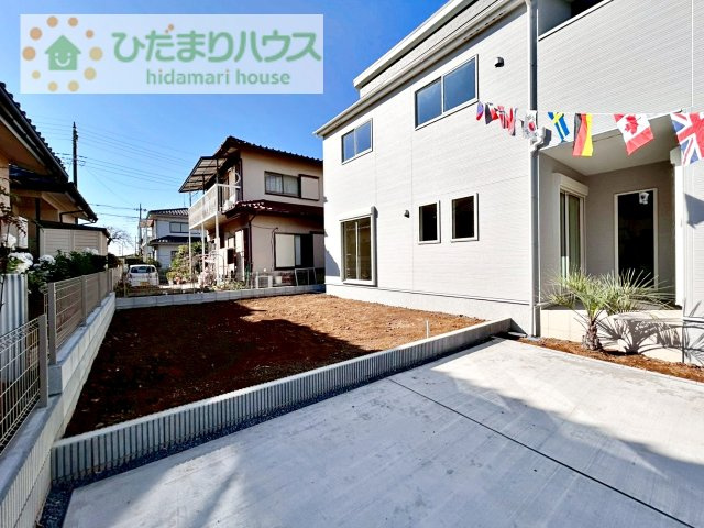 【庭】 | つくば市緑が丘第1期　新築戸建 | お子様の元気なお外遊びも、自宅のお庭なら安心ですね(^^♪