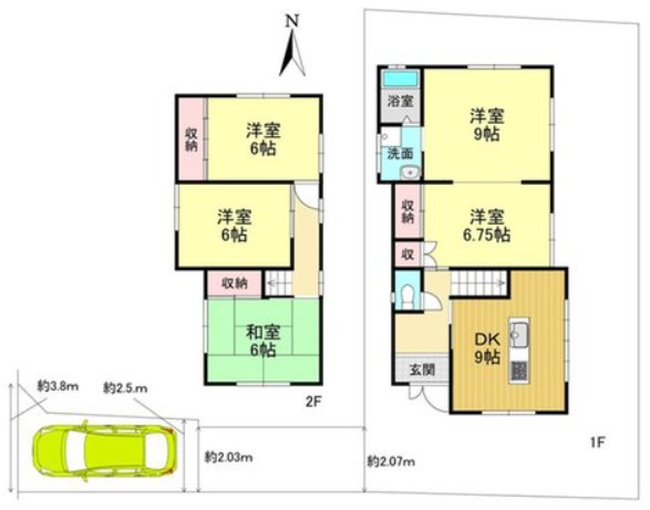 【間取り】 | S22250-岩倉南