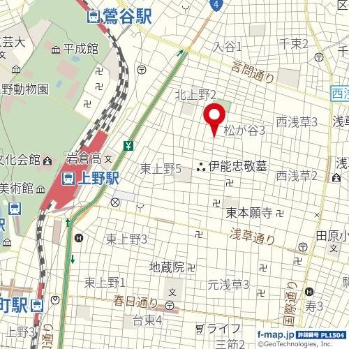 【地図】 | センチュリー東上野