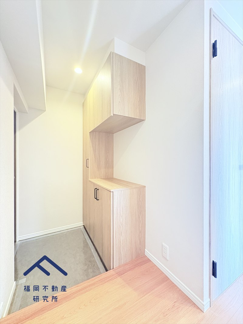 エバーライフ箱崎第２の玄関