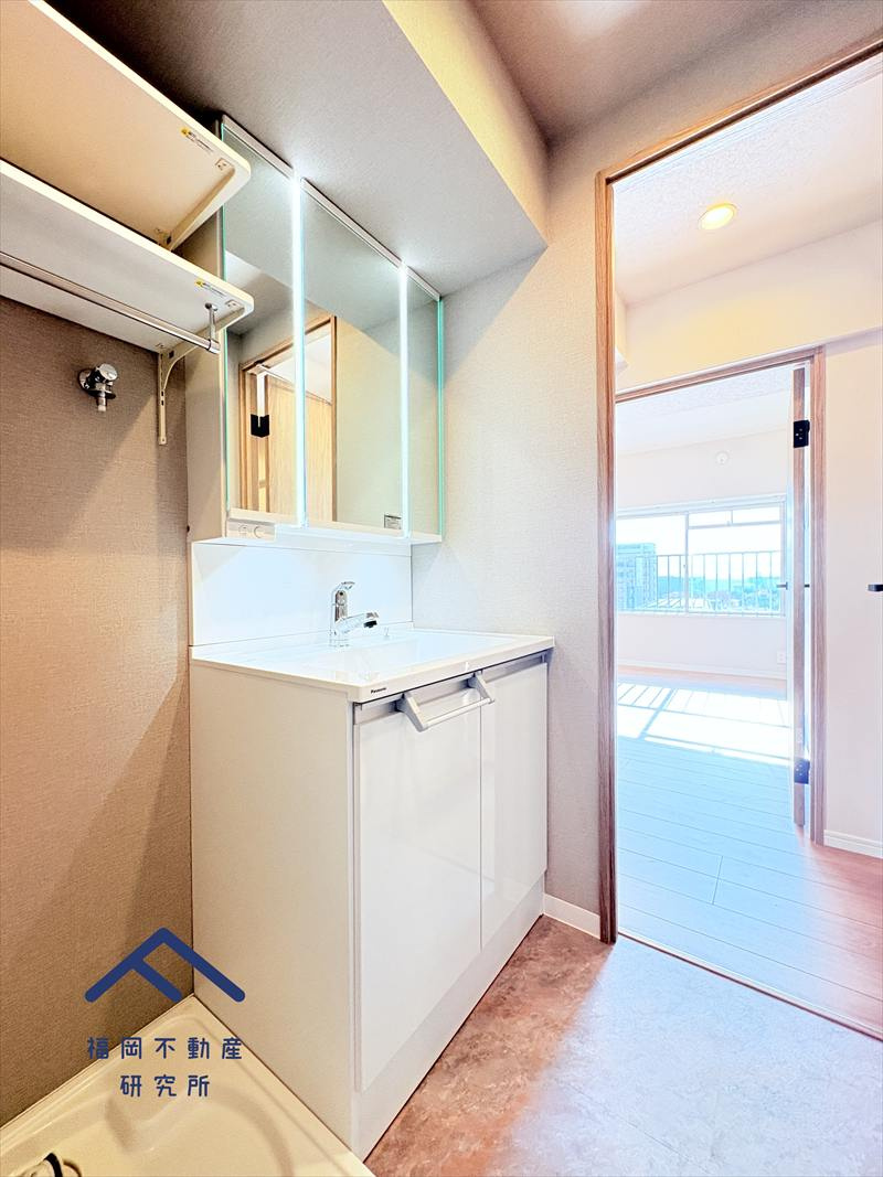 エバーライフ箱崎第２の独立洗面台