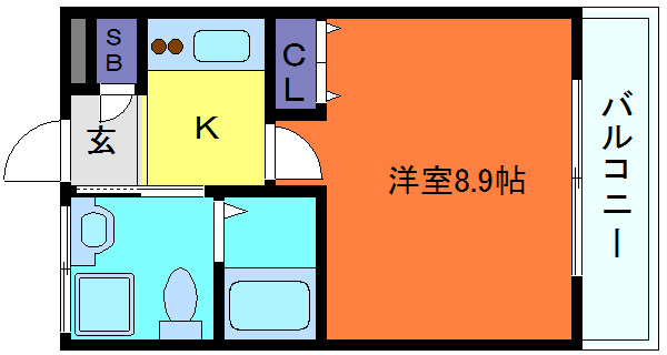 ビューテラス岡本の間取り