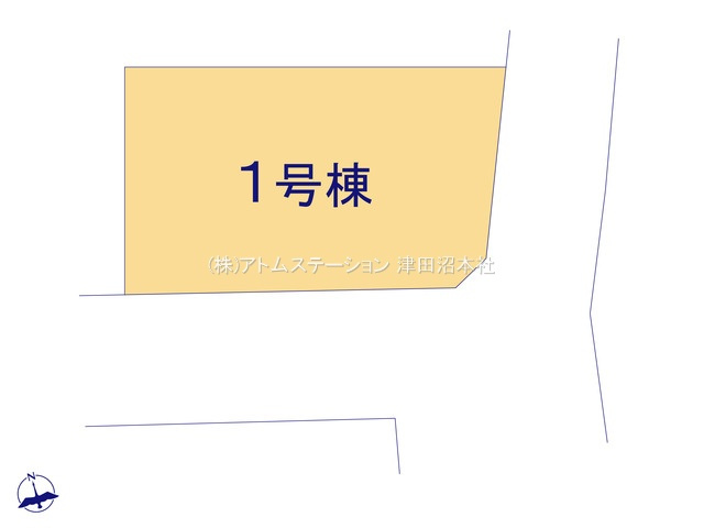 【区画図】 | アトムセレクト船橋市夏見10期　1号棟