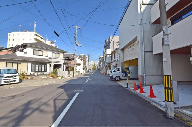 大阪市淀川区新北野3丁目新築戸建の前面道路含む現地写真
