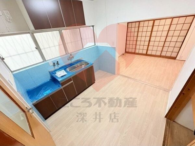 【居間・リビング】 | 藤井寺市林5丁目貸家