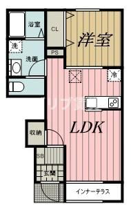 リーブルファイン若葉桜木の間取り