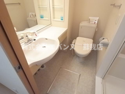 【洗面所】 | カーサ・カルモ亥鼻 | 洗面所です