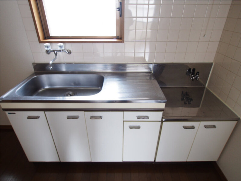 フレグランスミツシ　最上階　角部屋　二人入居可のキッチン