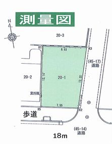 【土地図】 | 平岡町　更地渡し