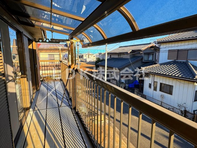【バルコニー】 | 売主/中古戸建/川越市大字下赤坂 | バルコニールーフ付き