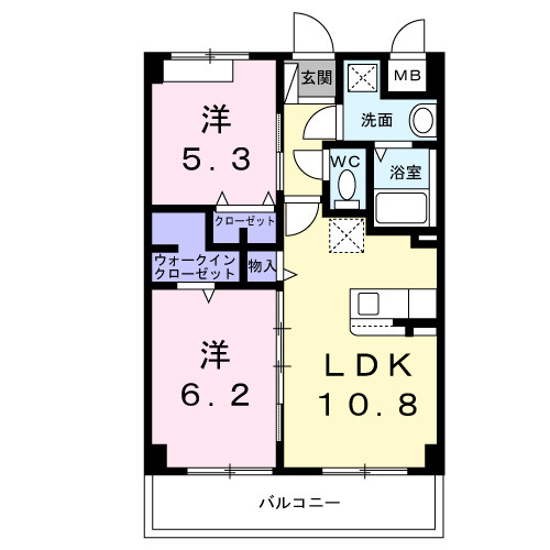 【間取り】 | グランツ　うふざと