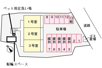 【区画図】 | グランツ　うふざと
