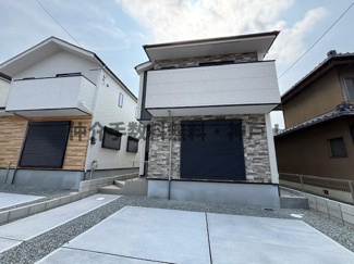 【外観】 | 神戸市西区竹の台5丁目　新築戸建1号棟　仲介手数料無料！ | きれいな外観です