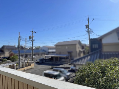 【展望】 | 鈴鹿市西条３丁目 | バルコニーからの景観