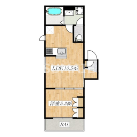 プラネッツの間取り|間取りです☆