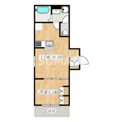 プラネッツの間取り|間取りです☆