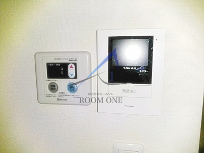 ガーデンテラス駒込のセキュリティ|モニター付きインターホンです。