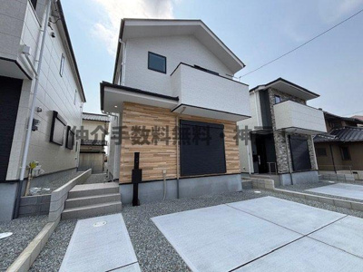【外観】 | 神戸市西区竹の台5丁目　新築戸建2号棟　仲介手数料無料！ | 落ち着いた雰囲気の外観です