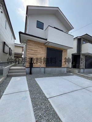 【外観】 | 神戸市西区竹の台5丁目　新築戸建2号棟　仲介手数料無料！ | 外はこのようになっています