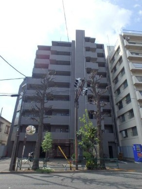 【外観】 | ルーブル中野沼袋弐番館 | 鉄筋コンクリート造のがっちりとした建物。