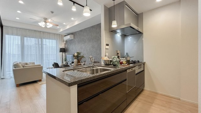 シティタワーズ東京ベイ　セントラルタワーのキッチン|キッチンでお料理をお楽しみください