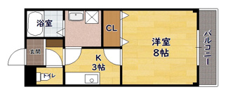【間取り】 | CN.GardenⅡ