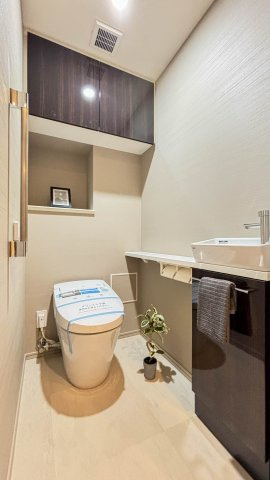 シティタワーズ東京ベイ　セントラルタワーのトイレ|落ち着いたトイレです