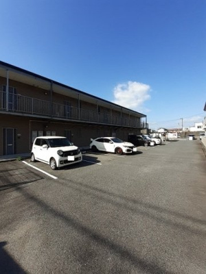 【駐車場】 | ルネッサンス久米Ｂ | 駐車場です