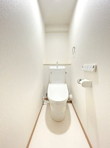中川ビューハイツのトイレ|トイレもきれいです