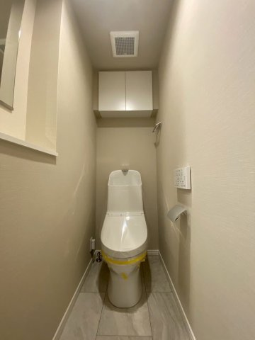 クイーンズフィールドひばりが丘ガーデンテのトイレ|清潔感のあるトイレです