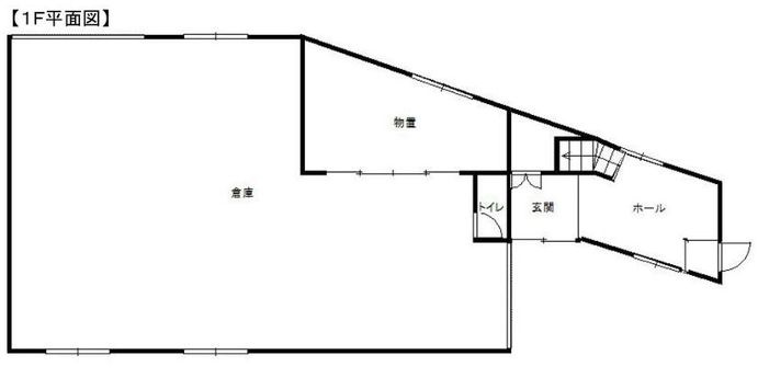 大府市柊山町7丁目　住居付き倉庫の間取り|1階