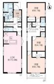 ★限定1棟★VerGarden舟倉2丁目新築戸建の画像