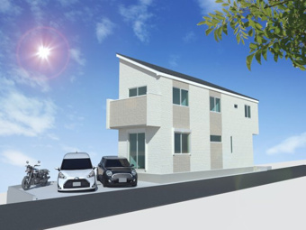 3LDKの間取りで、1Fの天井高さが2.6mと開放感あるお部屋となっております。