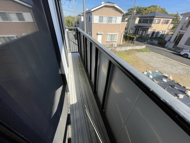 リサーチハイツのバルコニー