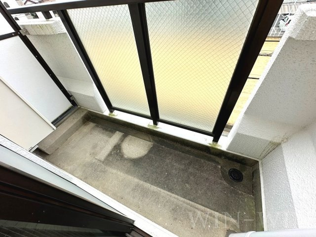 ラフィーネ草間のバルコニー