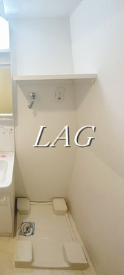 【設備】 | リライア東京イーストレジデンス | 室内洗濯機置場です。