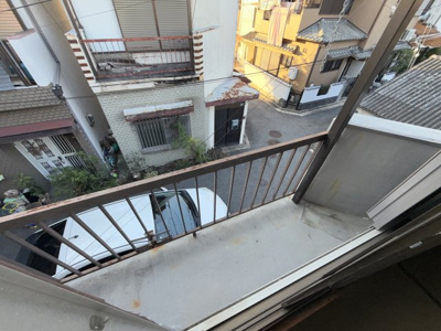 【バルコニー】 | 野々上4丁目貸家