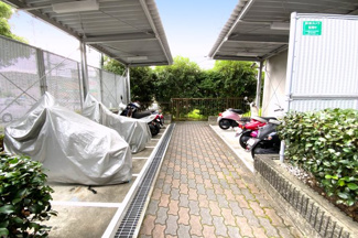 【その他共用部分】 | ユニライフ宇治木幡 | 【バイク置場】※駐車場等の空き状況は都度要確認