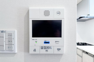 【防犯設備】 | ユニライフ宇治木幡 | 【TVモニタ付きインターホン】