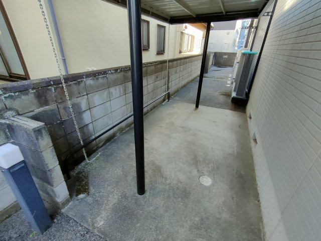 コトー谷津のバルコニー