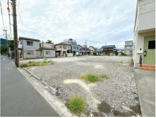 売新築戸建　静岡市葵区田町6丁目の前面道路含む現地写真