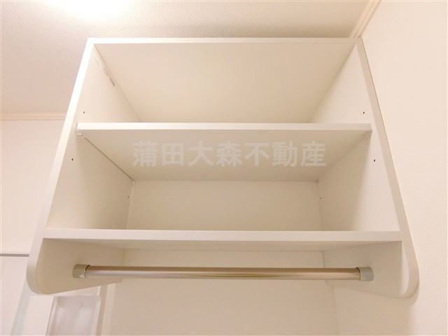 マ・メゾン久が原の収納|洗濯機置き場上部