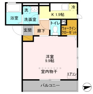 サントミーの間取り