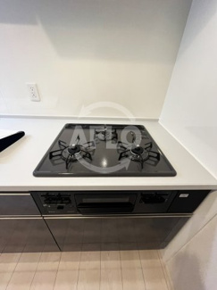 【キッチン】 | シスネ難波宮　南大江小学校区 | シスネ難波宮　ガスコンロ