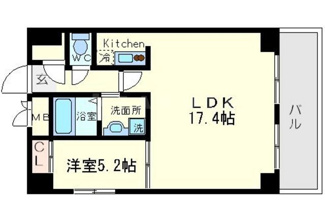 【間取り】 | KDXレジデンス難波 | KDXレジデンス難波　間取り