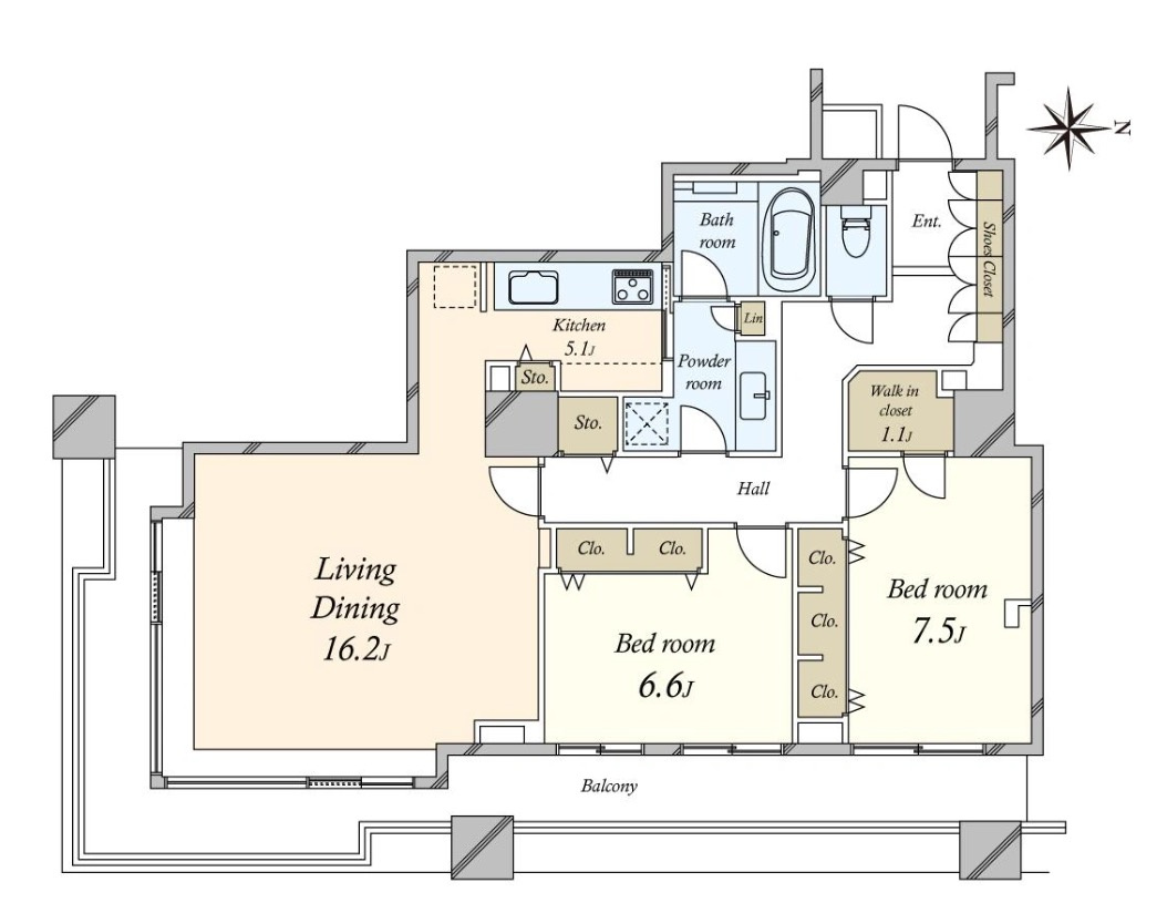 ★仲介手数料半額★TOKYO PARK TOWER（空室物件 L字型ワイドバルコニー開放感と採光良好）